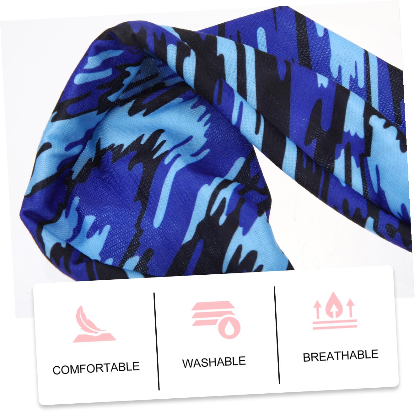VANZACK Sport Stirnband Elastisches Atmungsaktives Haarband Für Herren Rutschfestes Schweißband Für Yoga Fitness Und Freizeitaktivitäten
