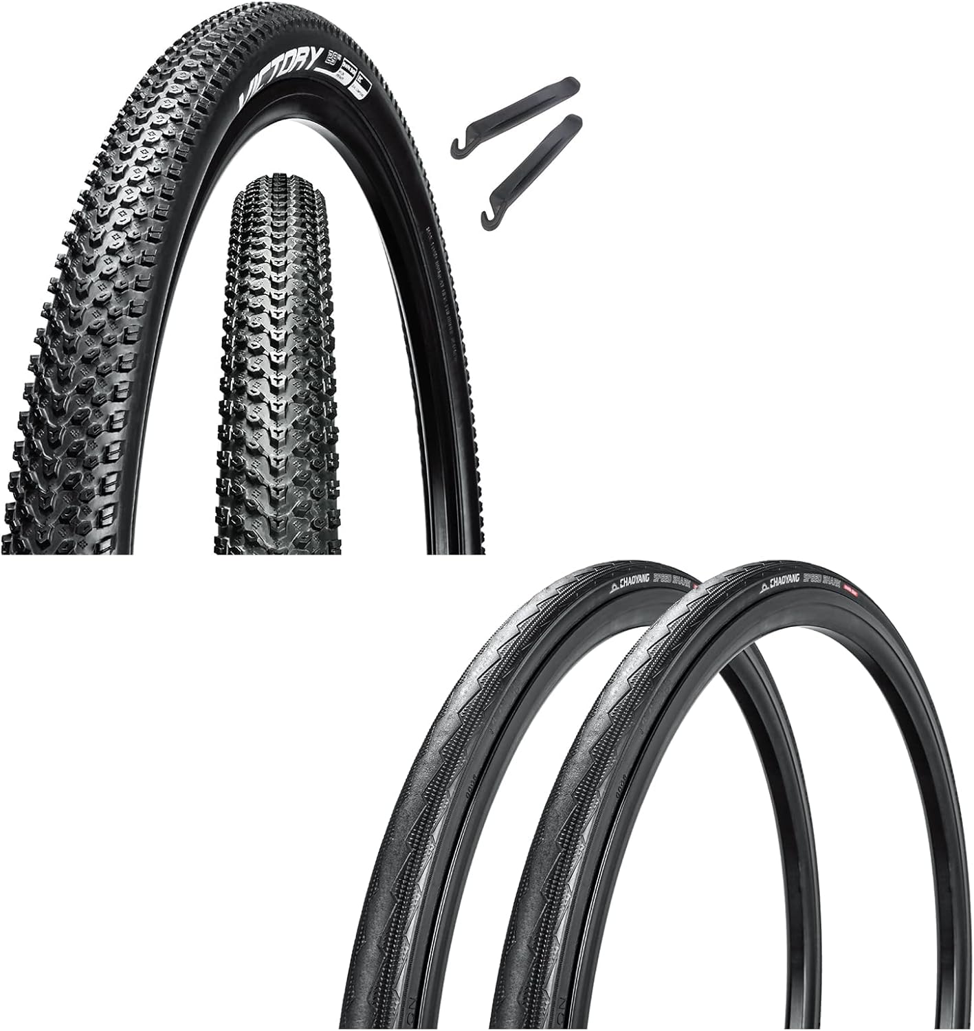 Chao YANG Mountain Bike Tire Replacement Kit, 26’’×1.95