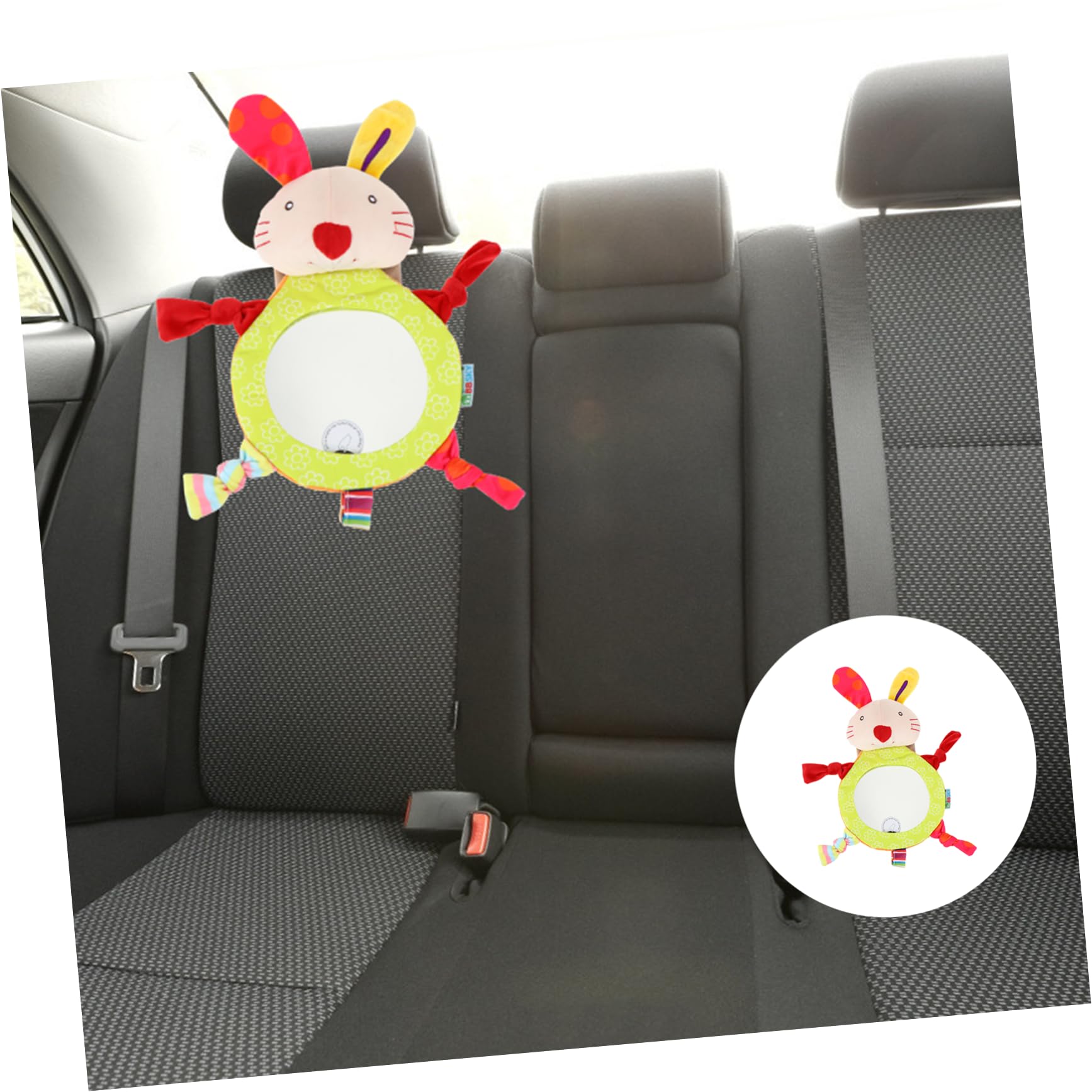 Abaodam 3pièces Rétroviseur De Voiture Pour Animal Miroir De Sécurité Arrière Pour Siège Auto Pour Surveiller Design Mignon Et Durable