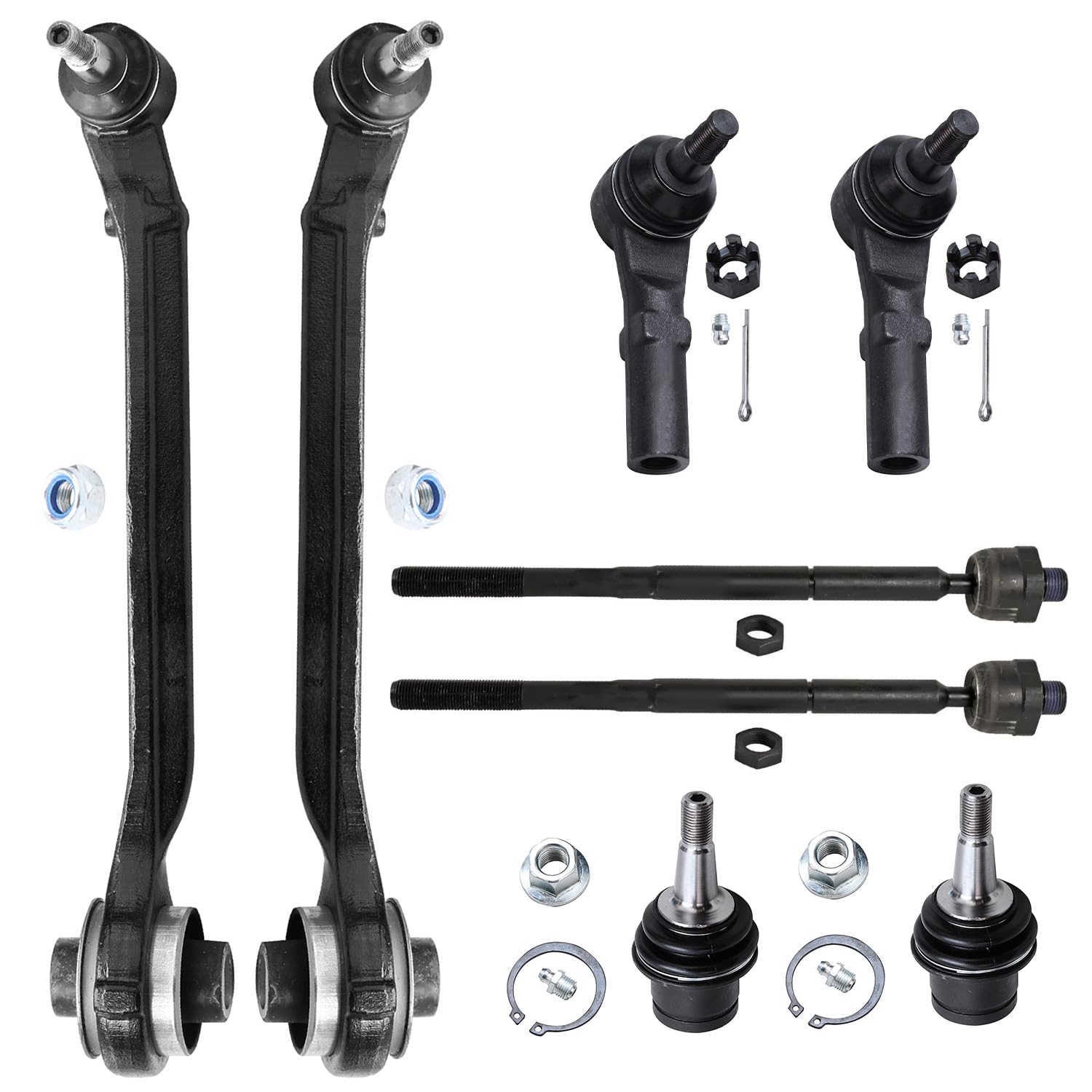 Detroit Axle - 8pc RWD Front End Kit for 2015-2023 Chrysler 300