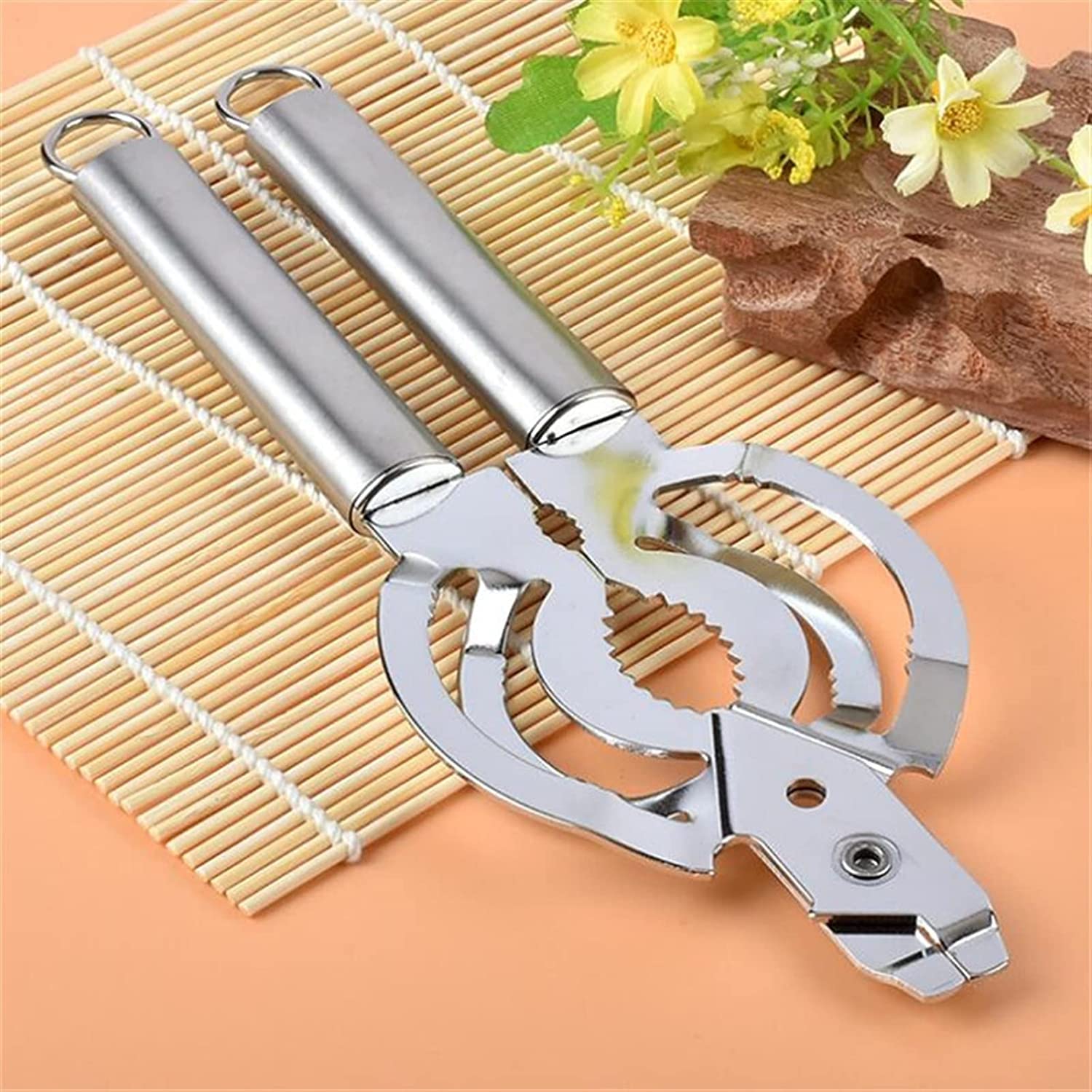 Abrelatas Abrelatas Tapa Abridor de tarros Práctico tapón de rosca Abridores de tarros Abrelatas multiusos Botella Tapa Llave Botella Utensilios de cocina (Color (como en la imagen)