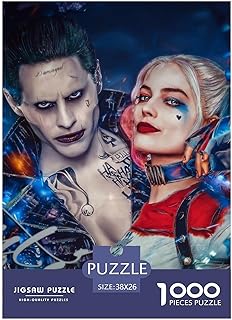 Comprar Joker Puzzle De Madera 1000 Piezas - Harley_Quinn Rompecabezas Creativo para Adultos, Juego De Lógica 3D, Decoración Moderna Y Regalo 38x26cm/1000pcs