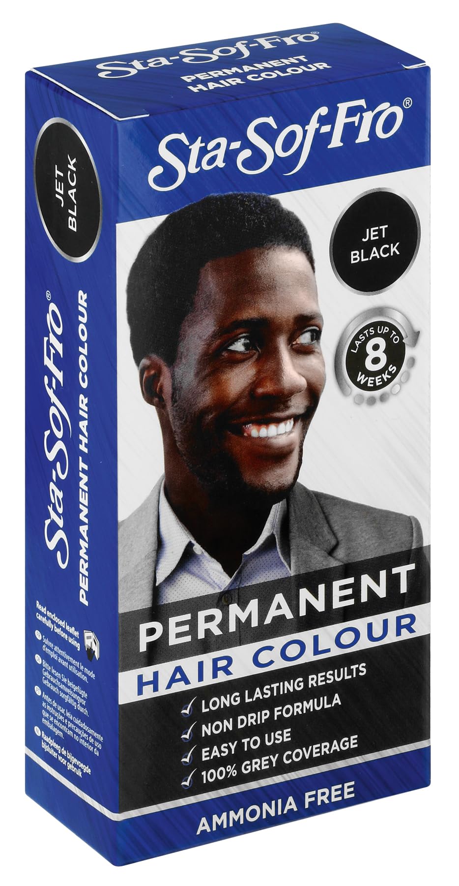 Sta Sof Fro Men Permanent Hair Colour Jet Black