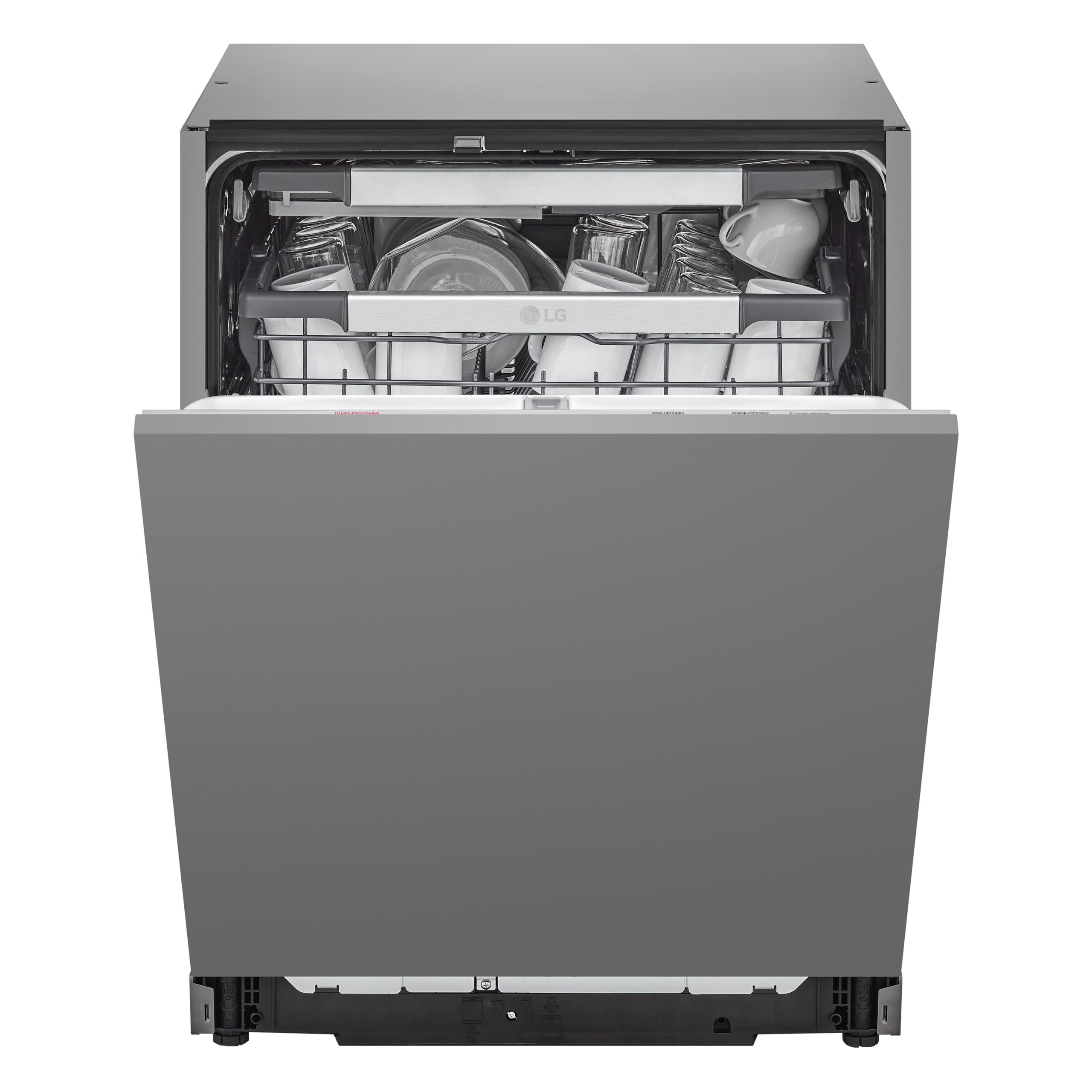 LG DB476TXS Geschirrspüler 43 dB Energieklasse A Dampf ThinQ Silber