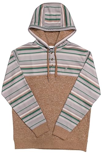 Mens Jimmy Hoody M Tan/Multi