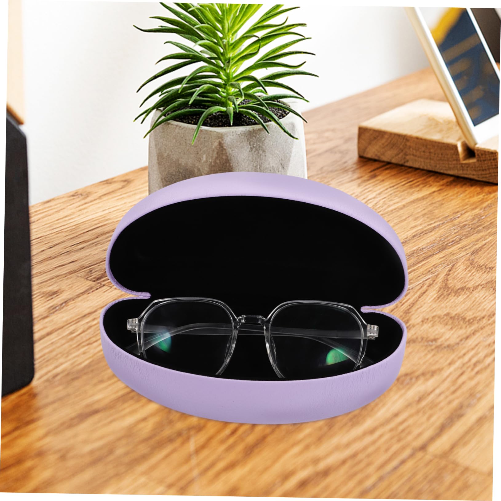 4 Stück Sonnenbrillenetui Trendige Über Brille Brillenetuis Für Damen Brillenetui Für Herren Etuis Für Brillen Fräulein Hart Gläser Eisenblech