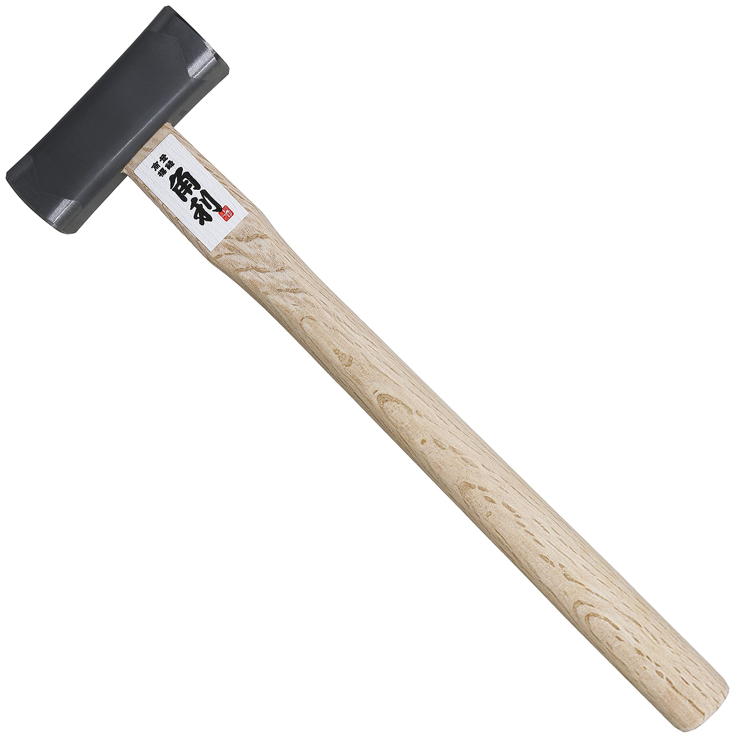 KAKURI Chisel Hammer 375g, Japanese Woodworking Carpenter Hammer for Chisel, Plane, Nail, Heavy Duty Japanese Carbon Stee Square Head Sivler, Made in JAPAN