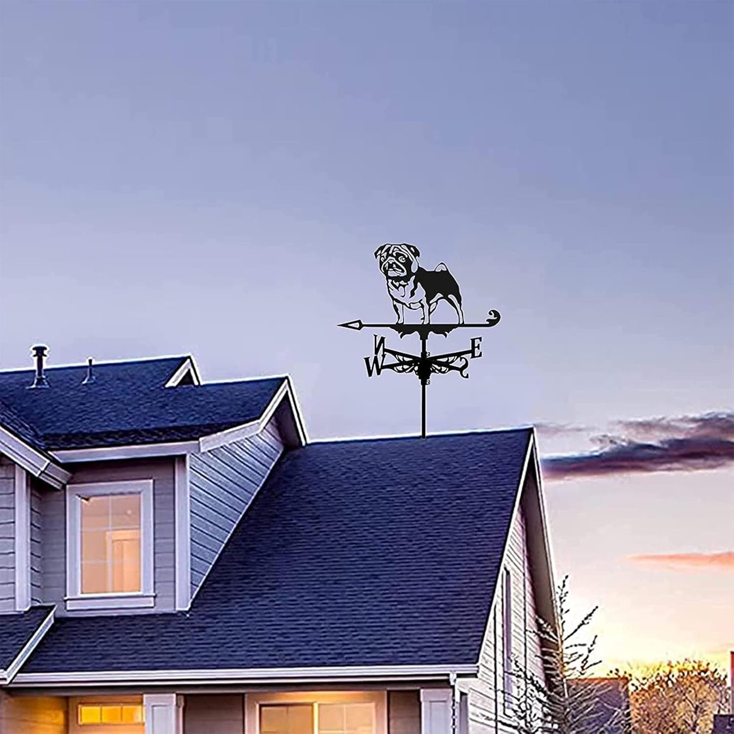 ウィーンテリア犬メタル風見鶏ヴィンテージ風見鶏耐久性のある風向計屋外庭屋根パドック装飾風向計