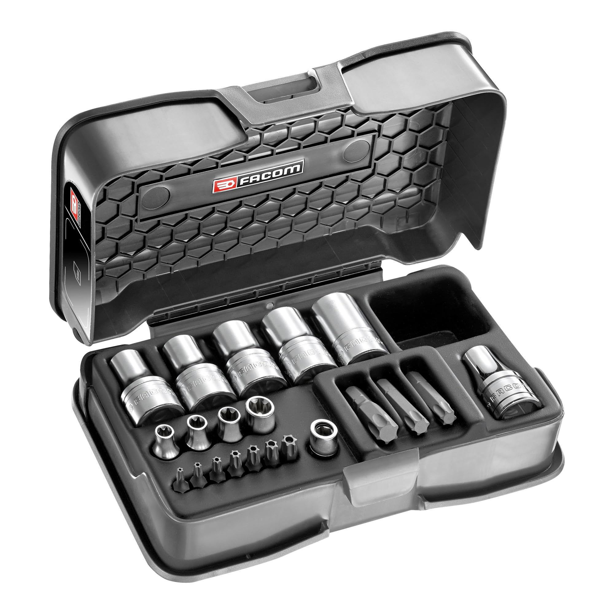 ESTUCHE VASOS PUNTAS TORX TX10-​40