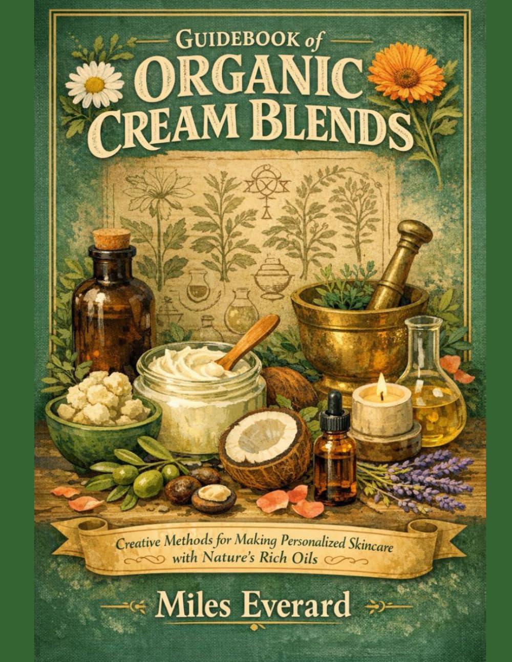 Guidebook of Organic Cream Blends: Creative Methods for Making Personalized Skincare with Nature’s Rich Oils
