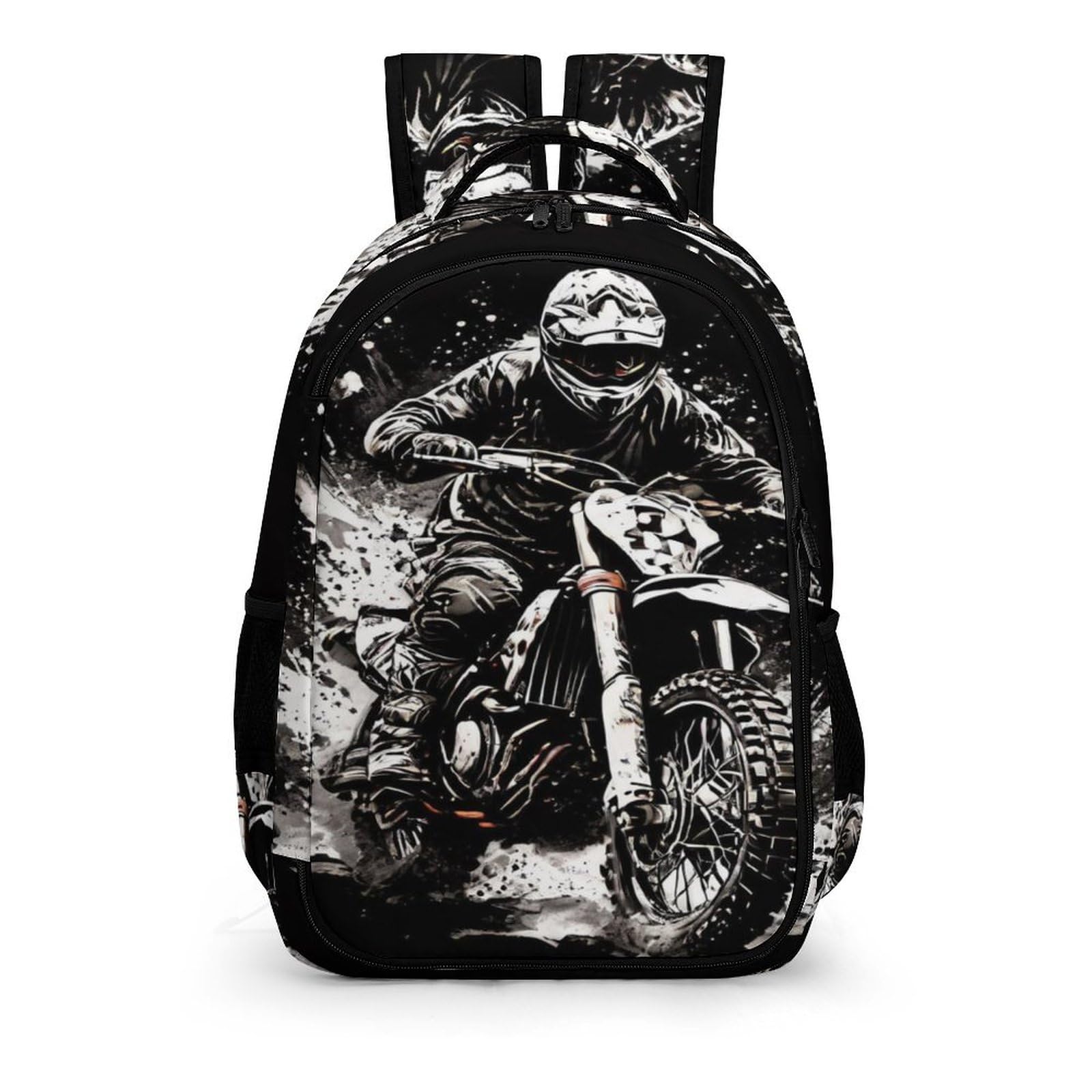 Mochilas Mochila Escolar Para Niños Mochila Escolar Motocicletas Mochilas Escolares De Bicicleta De Montaña Impresos En 3D Para Niños Estudiantes De Primaria Y Secundaria