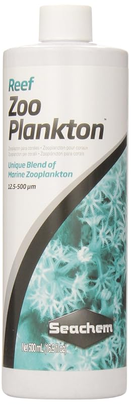 Zooplâncton líquido para peixes de aquário Seachem Reef Zooplankton 500 mL