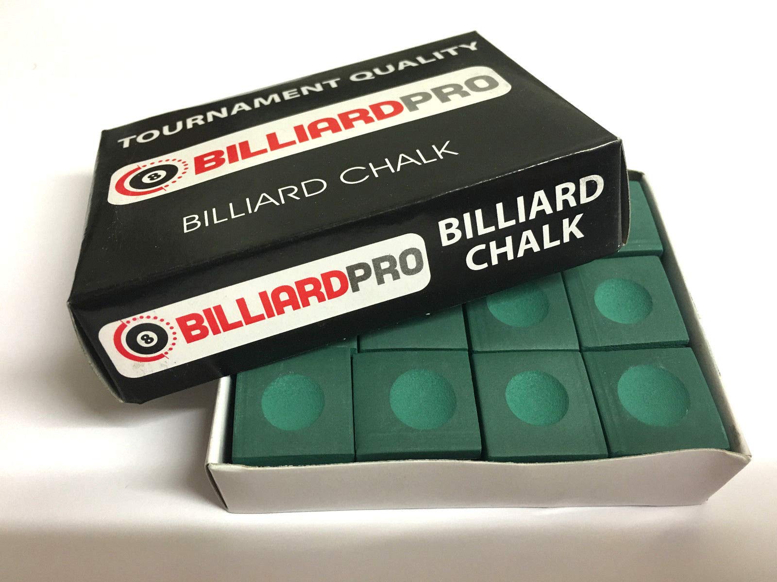 Green Pool Snooker Billiard Cue Chalk - 1 Box Of 12 Blocks 6 thumbnail image