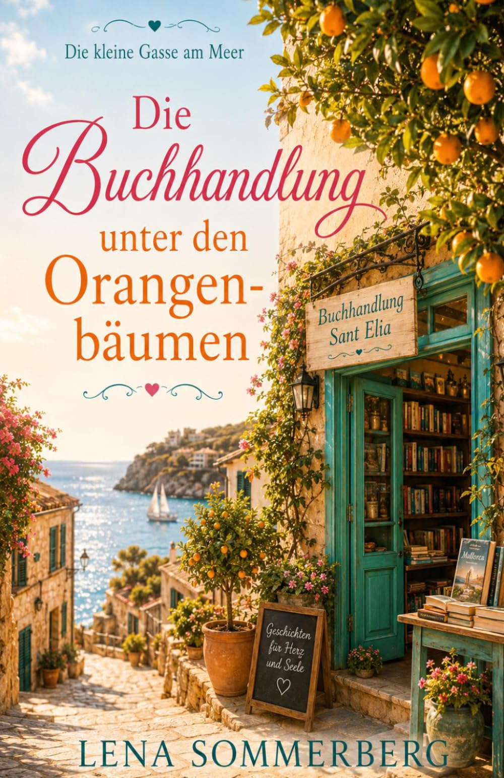 Die Buchhandlung unter den Orangenbäumen: Ein Mallorca-Wohlfühlroman aus der Reihe „Die kleine Gasse am Meer“