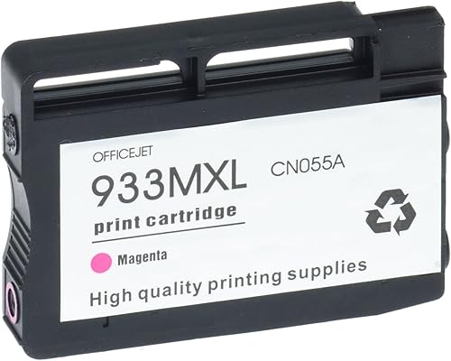 Miniatura 4 de Cartucho de tinta magenta 933XL 933 XL CN055AN de alto rendimiento para impresoras Officejet 6100 6600 6700 7110 7510 7610 7612