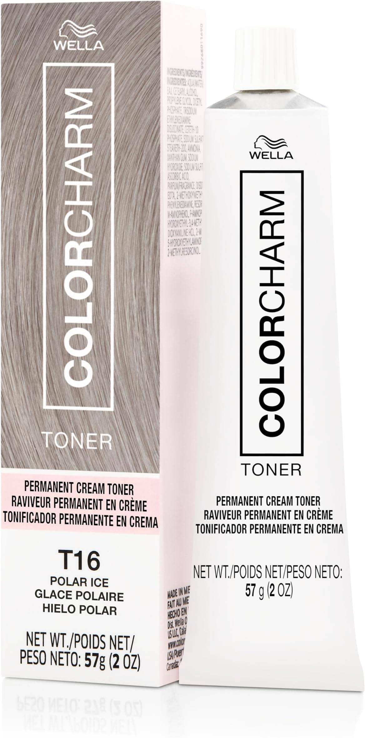 COLORCHARM Permanent Crème Hair Toner | Free of Animal-Derived Ingredients, Parabens Free & Gluten Free | 2 oz