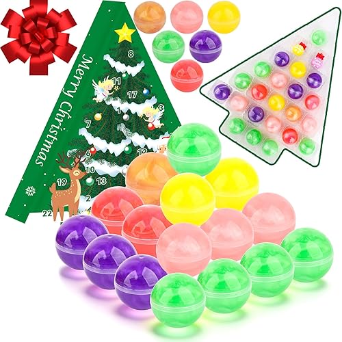 Miniatura 12 de Slime de Cristal de Navidad Rosa y Verde de 2 Paquetes para Niños, Slime para Medias de Navidad para Niños - Kit de Juguetes de Slime, Regalos de