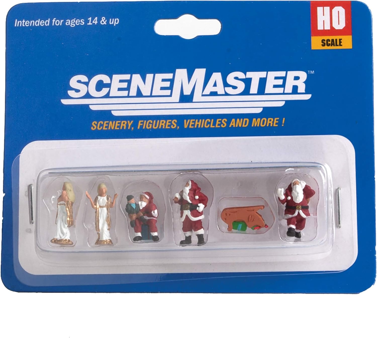 Walthers SceneMaster Christmas Figures Train