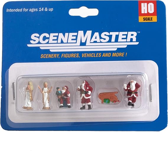 Walthers SceneMaster Christmas Figures Train