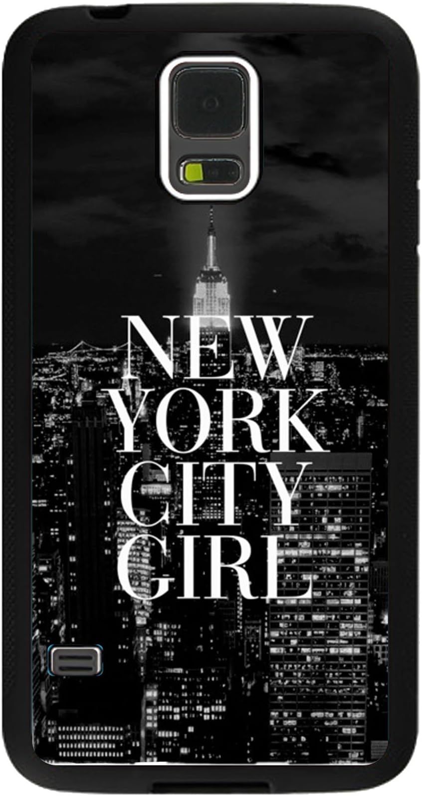 Samsung Galaxy S5 NYC Girl Phone case with Complimentary Screen Guard Free
