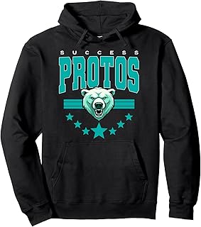 Protos Throwback Mascot School Spirit RCA Pullover Hoodie