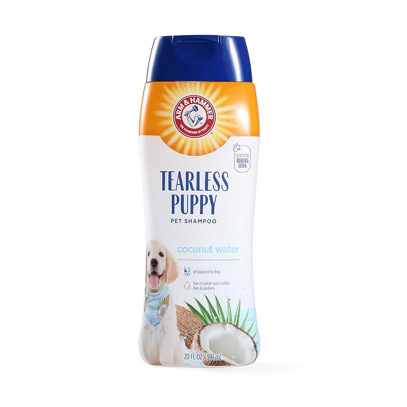 Shampoo para Filhotes de Cães Tearless com Água de Coco ARM & HAMMER 600 mL