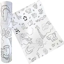 Bobina De Papel Para Colorir Pintar Rolo Infantil 40cmx50m SELVA