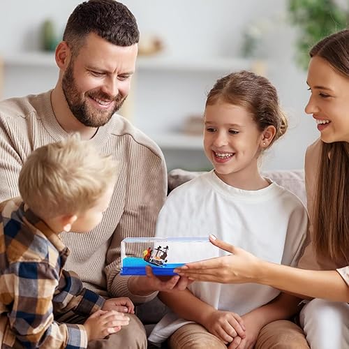Miniatura 7 de Botella de deriva fluida de crucero, barco inssumergible en una caja, modelo de crucero Titanic, decoración de crucero de onda líquida, barco de