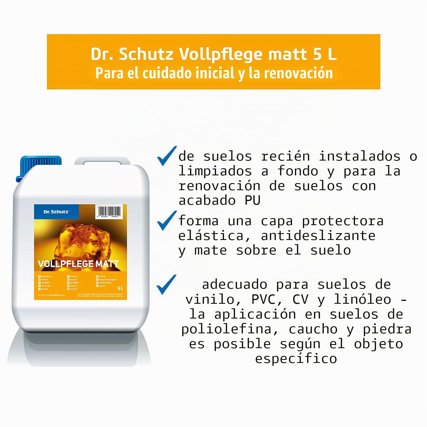 Dr. Schutz - Producto de limpieza (5 L)