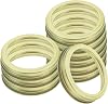 20pcs Golden Tinplate Jar Screw Bands for Bottles and Jars, Resistant to High and Low Temperatures, Improved Sealing, for Sealing Screws and Canning Supplies