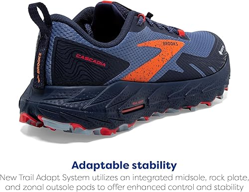 Miniatura 4 de Brooks Cascadia 17 GTX - Zapatillas de trail running impermeables para mujer
