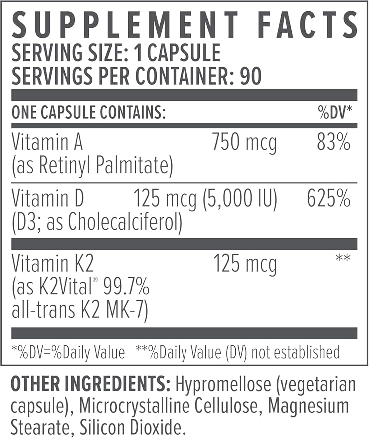 Biote Nutraceuticals - ADK 5 - Immunity + Cardiovascular (90 Capsules) miniatura 7