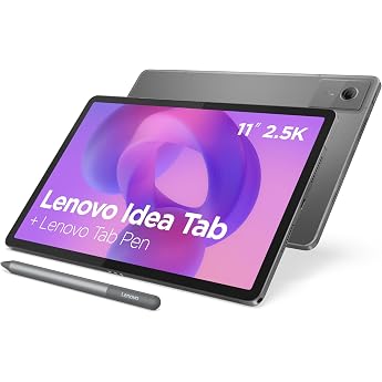 Lenovo Idea Tab &ndash; Tablet mit Touchscreen, integrierter IA 11 Zoll, 2,5 K, 90 Hz (MediaTek Dimensity 6300, 8 Kerne, 8 GB RAM, 
