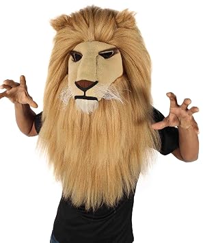 Adult Unisex Novelty Lion Wig