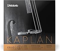 Vista 17 de D'Addario Kaplan - Cuerda única para violonchelo A - KS511 4/4M - Cuerdas para violonchelo - Escala 4/4, tensión media