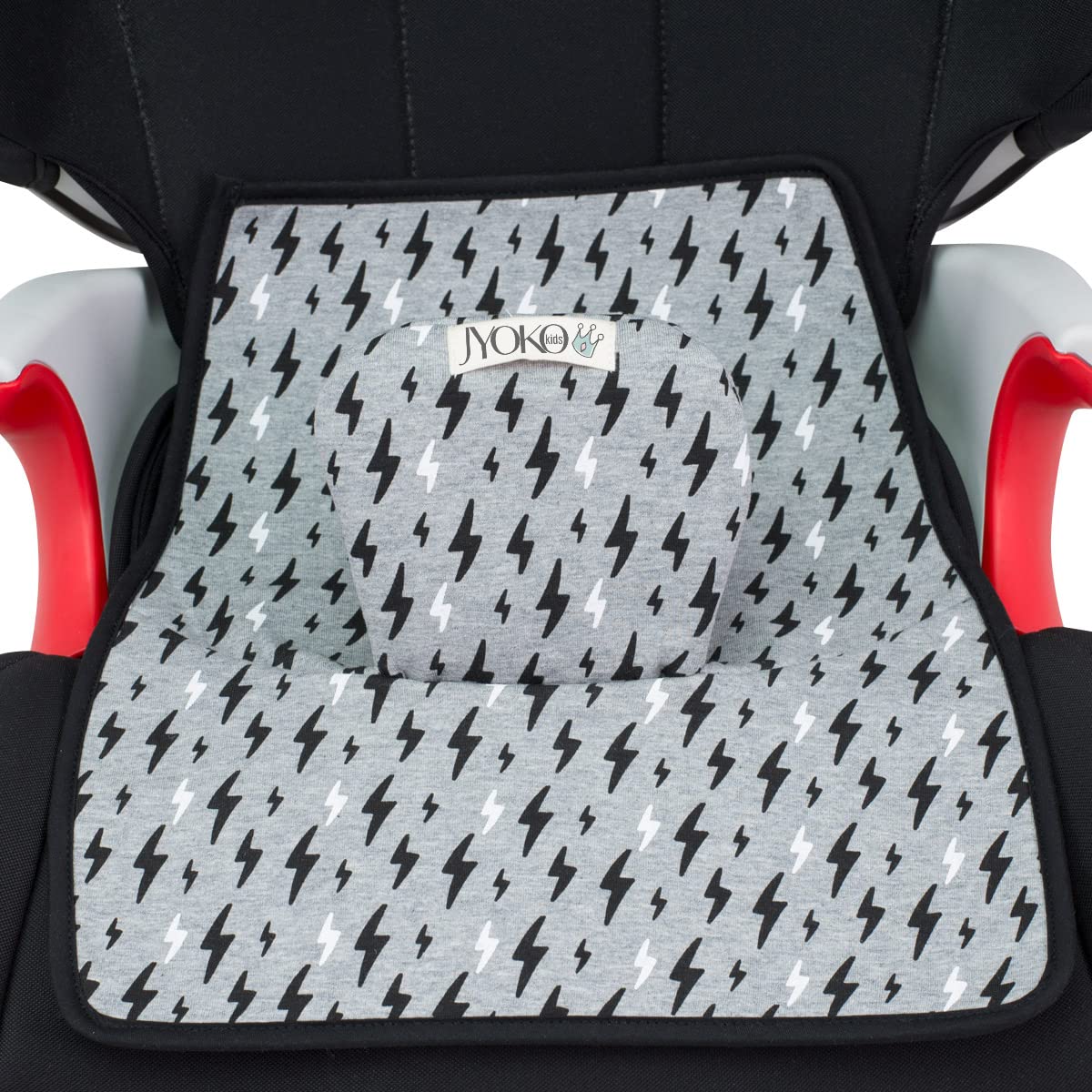 JYOKO Kids Cojín Trainer Super Absorbente y Reutilizable de algodón (Black Rayo)