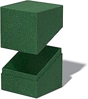 Vista 6 de Ultimate Guard RTE Boulder 100+, estuche para 100 tarjetas TCG de doble funda, verde, 97% renovable, fabricado en Alemania, almacenamiento seguro