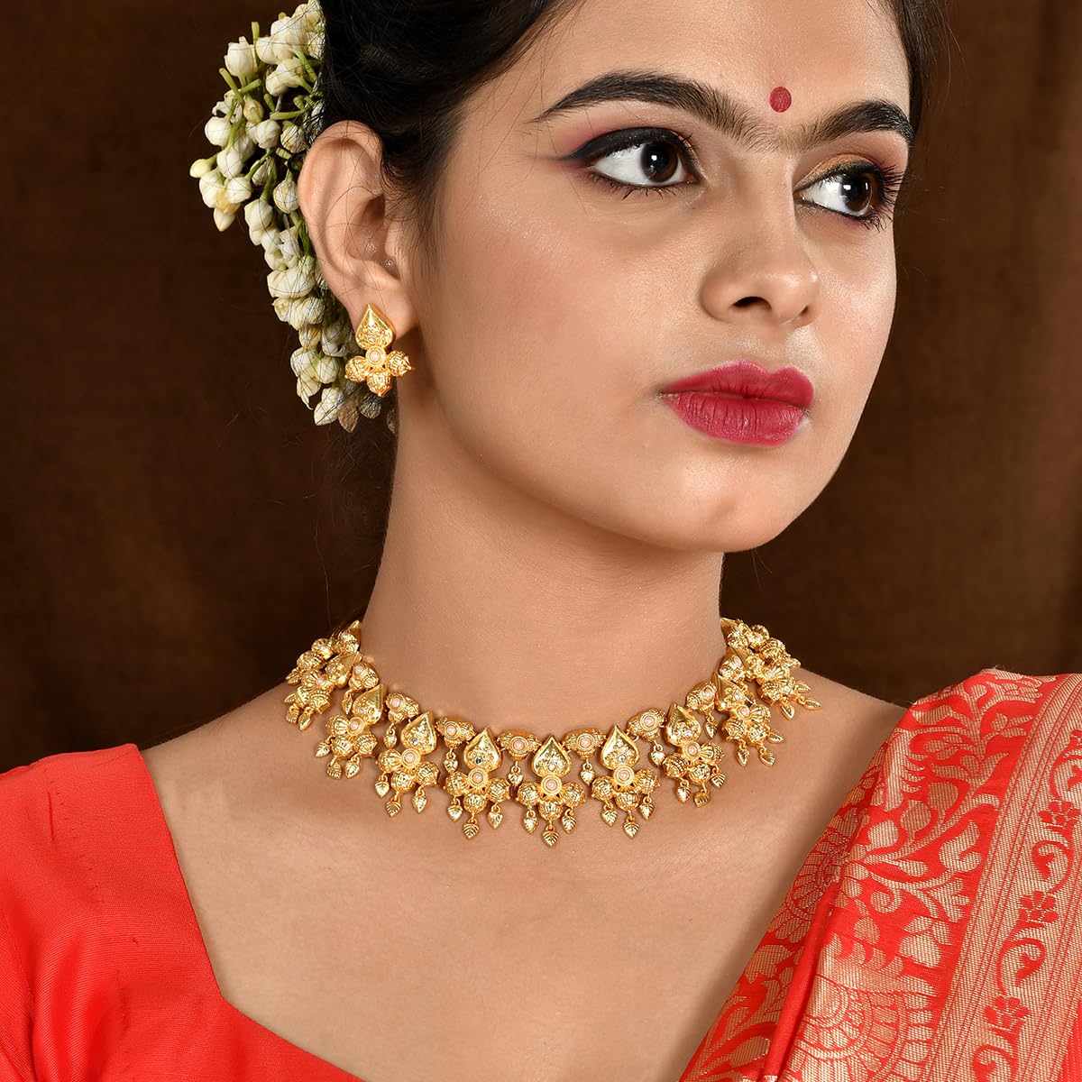Aradhana Deepti Necklace Set, Timeless Elegance