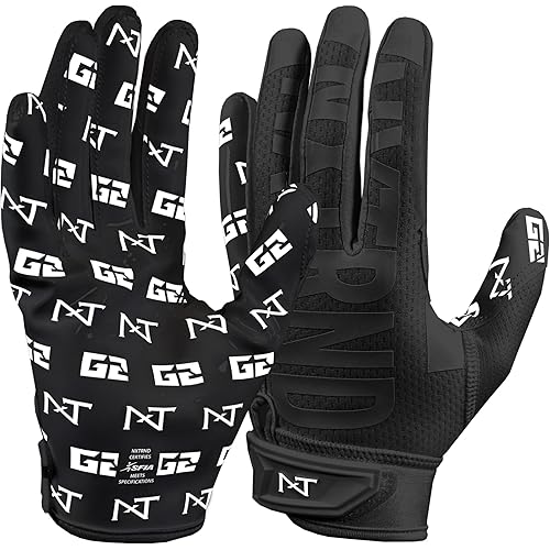 Nxtrnd G2 Pro Football Gloves, Men's Ultra Sticky Elite Receiver Gloves