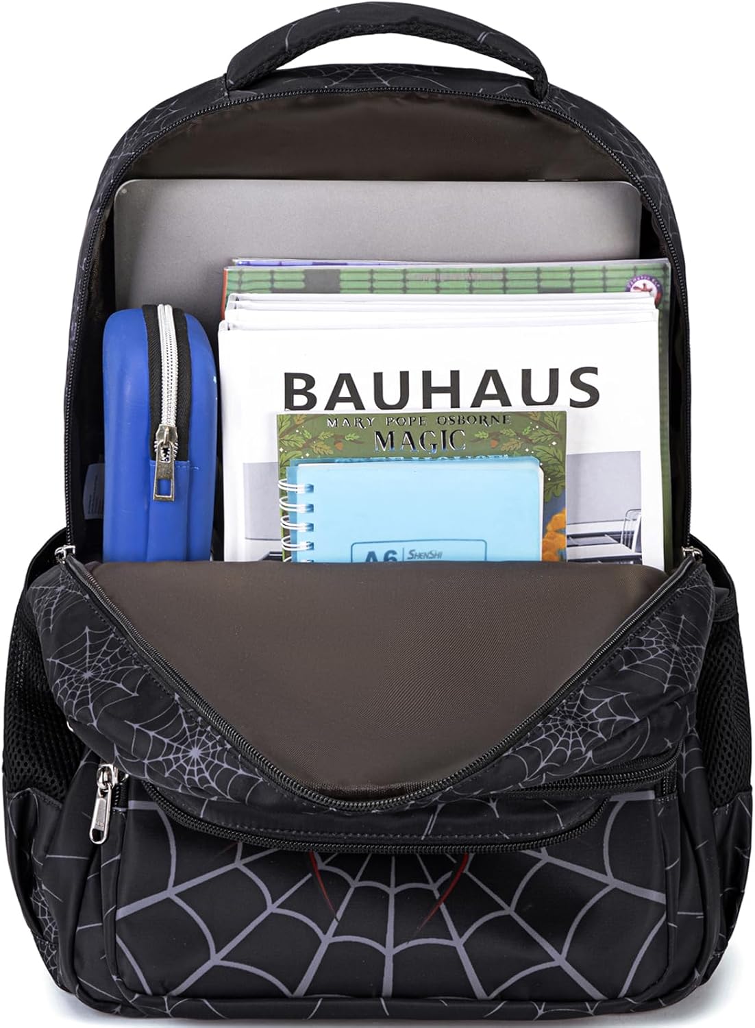 JIANYA Kids Backpack for School, Cool Boys School Bag Spider Bookbag for Elementary Kids Children - Image 8