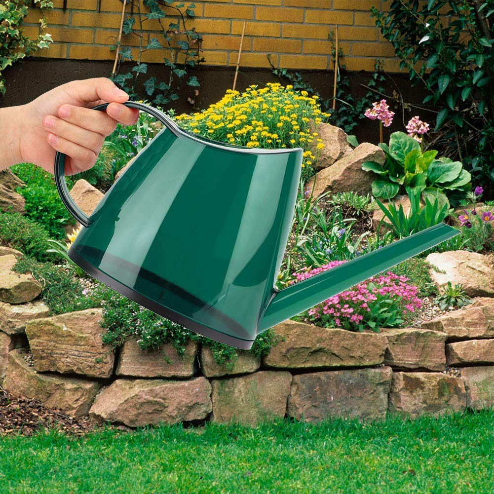 Hztyyier Petit Pulvérisateur Arrosoir, Arroseur à Long Bec, Design Élégant pour Jardin et Plantes d'Intérieur (Vert)