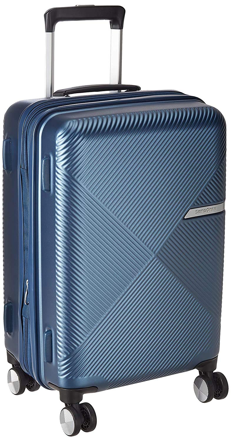 SamsoniteVolant Polycarbonate 68 Cms Matte Navy Hardsided Check-in Luggage (Sam Volant Sp68/25Exp Mat.Navy, 360 Degree, Trolley Bag)