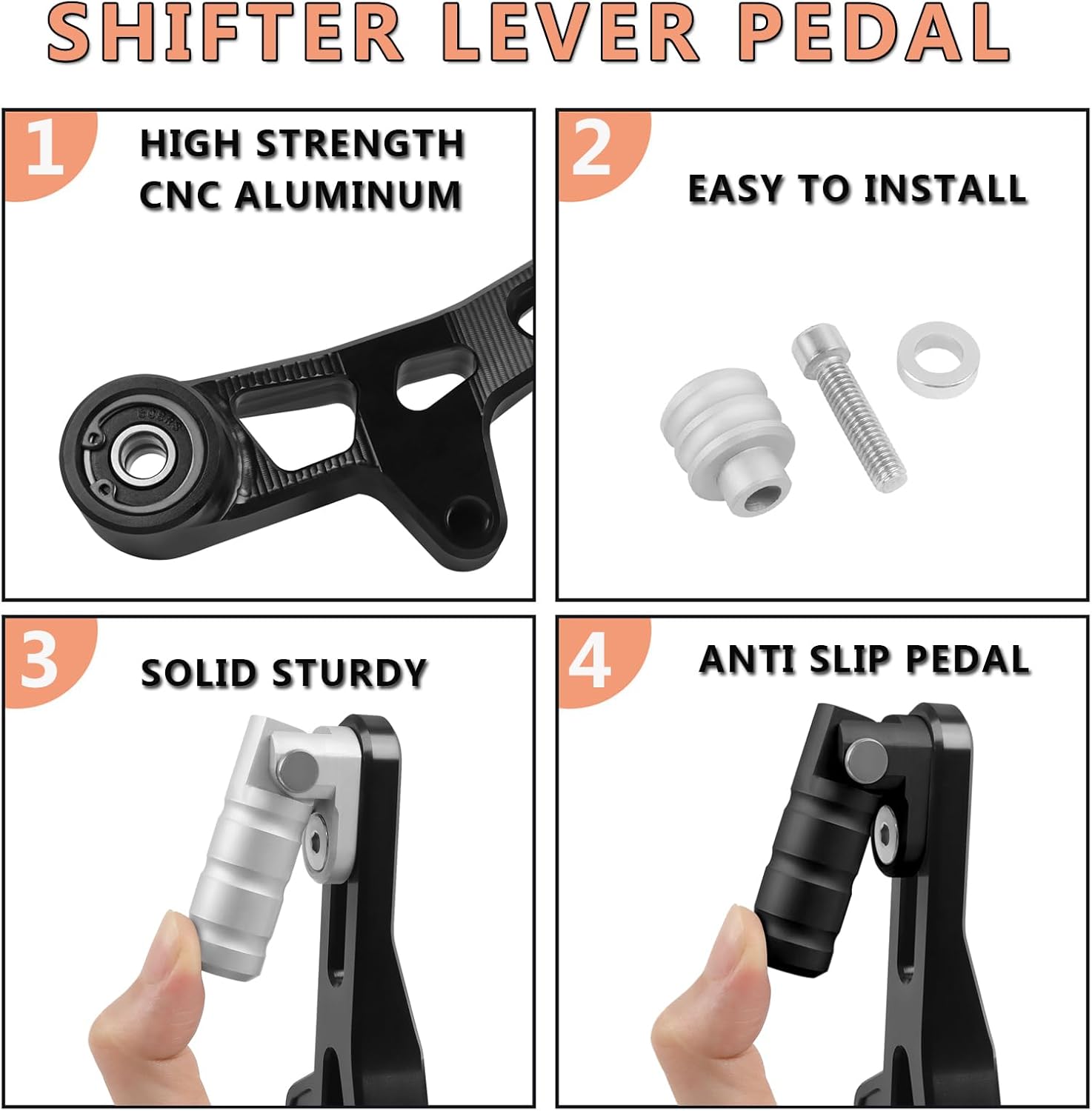 Motorcycle Gear Shifter Shift Lever Pedal Replacement for BMW R1300GS R1300 GS 2023 2024 CNC Aluminum Gear Shift Lever