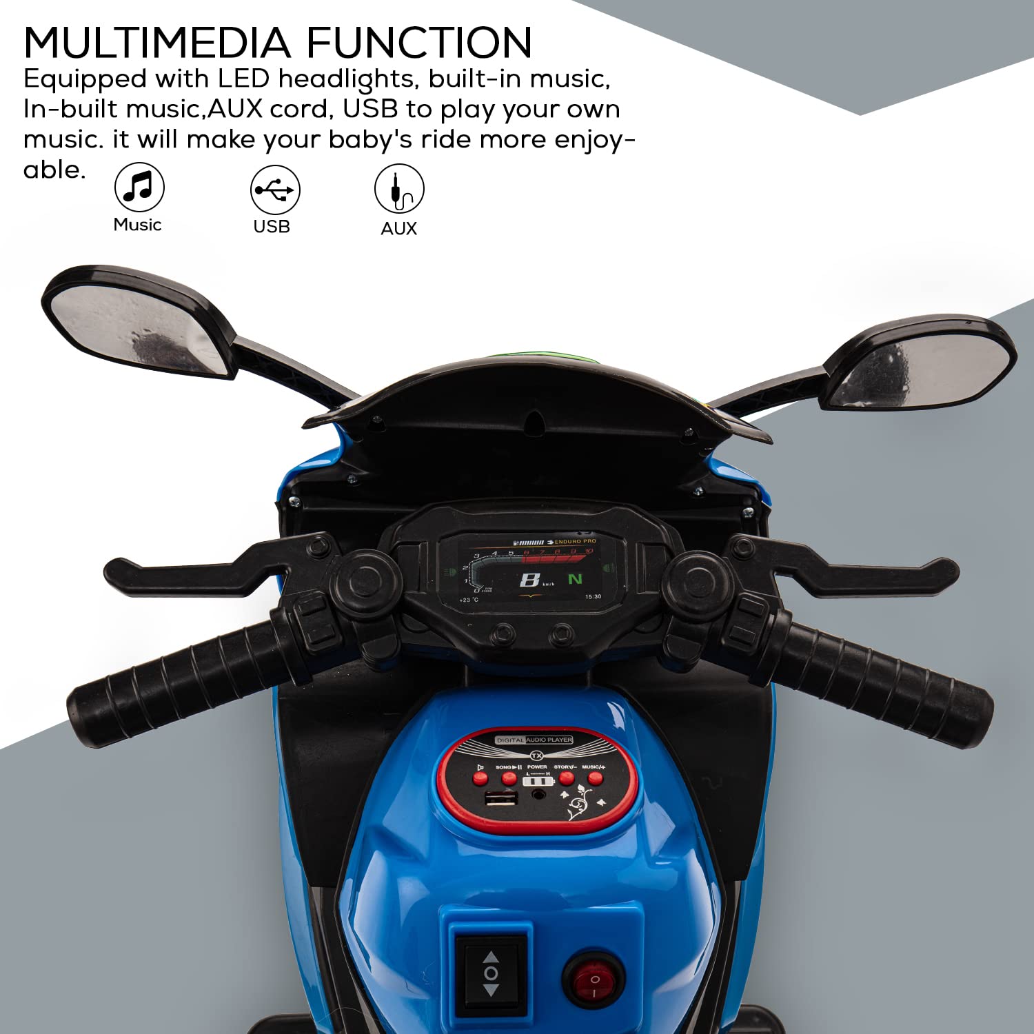 ride on electric bike