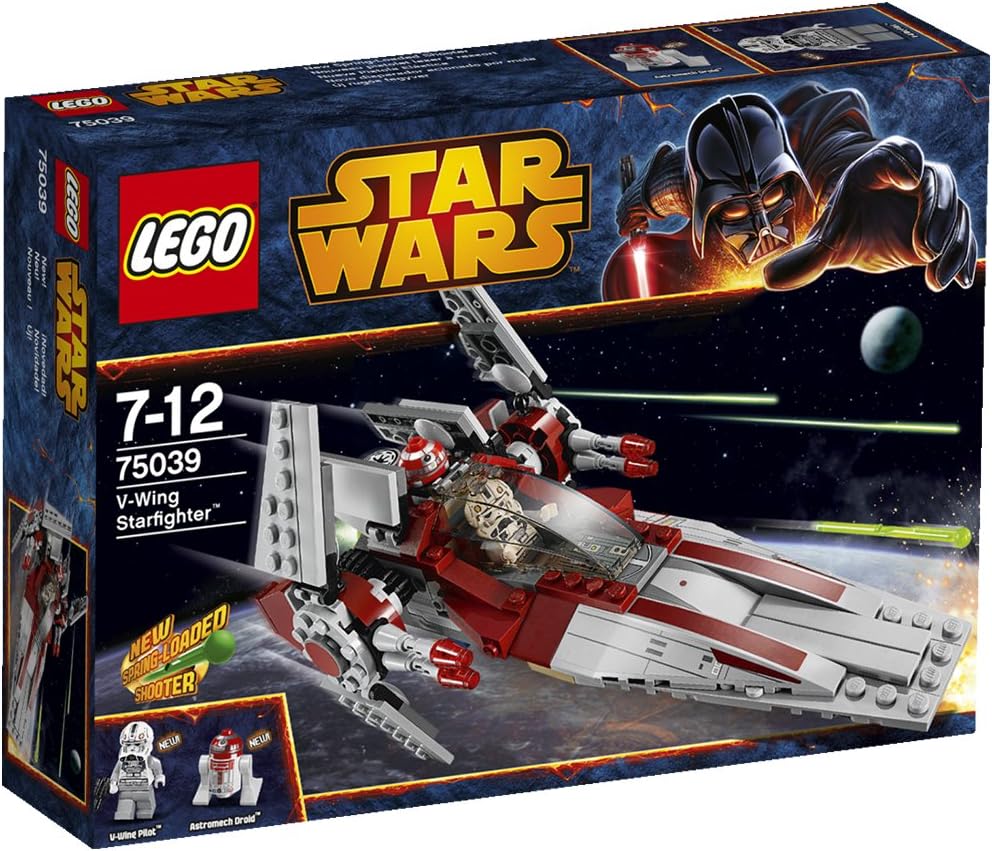 Flаѕh Dеаlѕ - 60% оƒƒ LEGO® Star Wars™ Revenge of the Sith V-Wing Starfighter w/ 2 Minifigures | 75039 🔥 Hоt Dеаlѕ LEGO® Star Wars™ Revenge of the Sith V-Wing Starfighter w/ 2 Minifigures | 75039