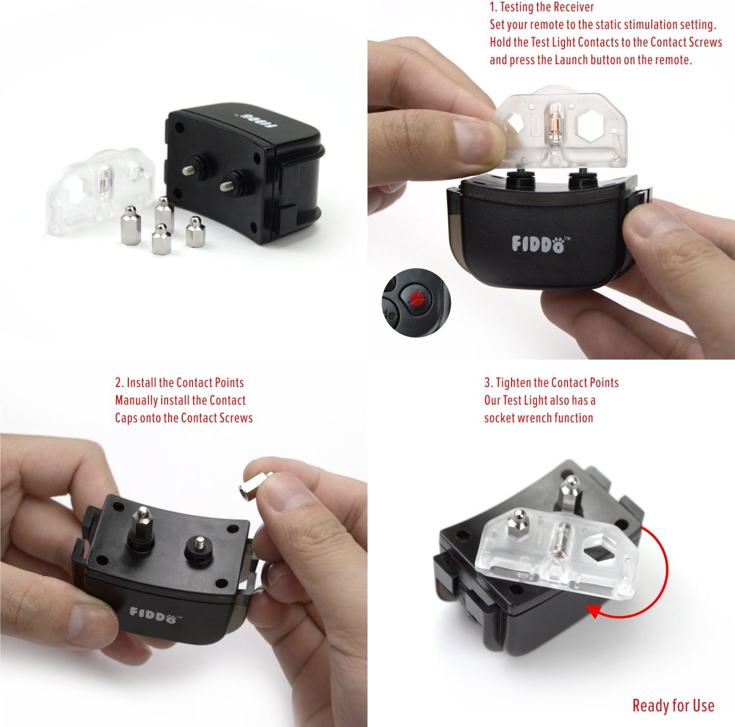 fiddo dog training collar