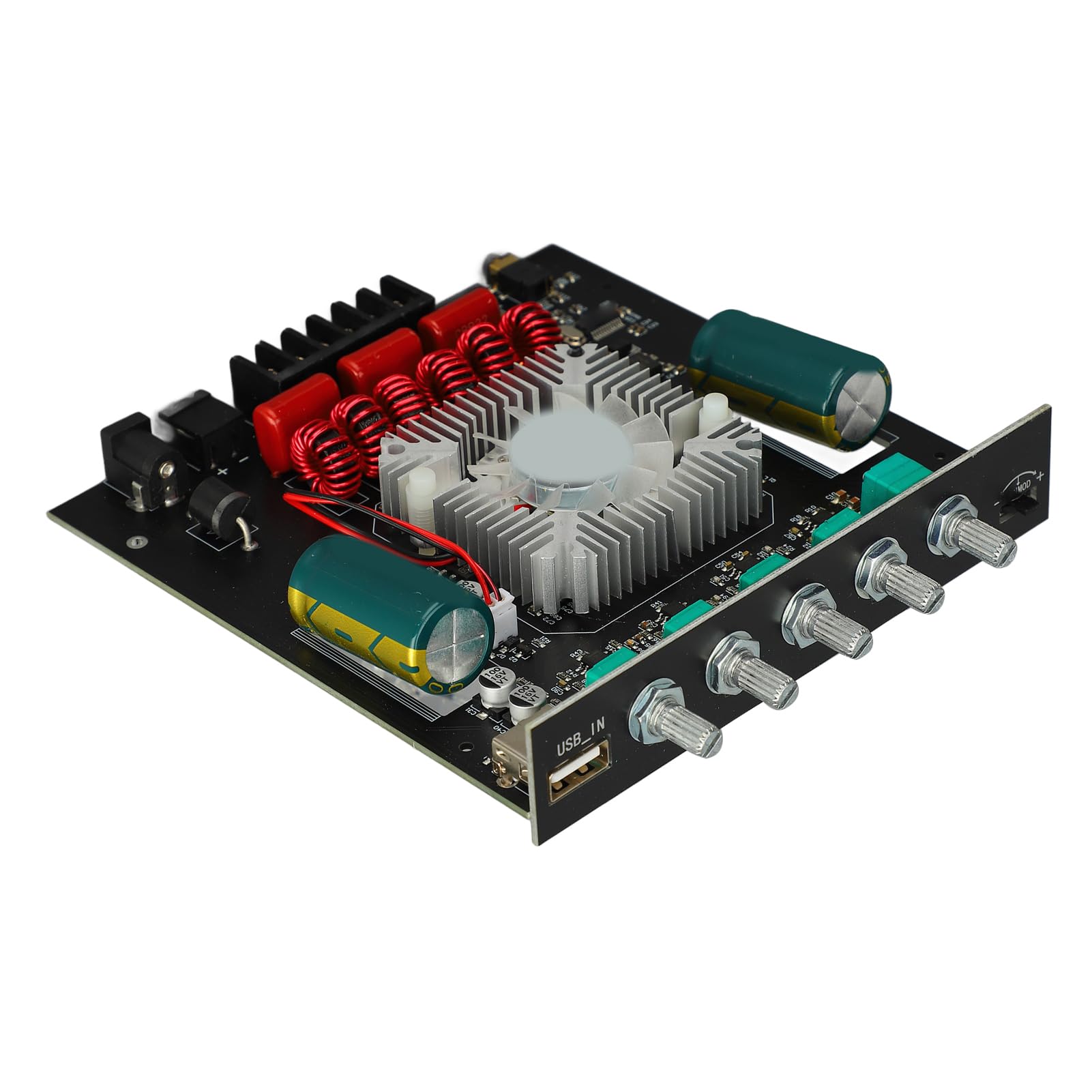 CHICIRIS Scheda Amplificatore di Potenza Bluetooth con Chip TDA7498E per Audio a 2.1 Migliorato, Perfetta per Progetti di Altoparlanti Fai da Te e Sistemi Domestici