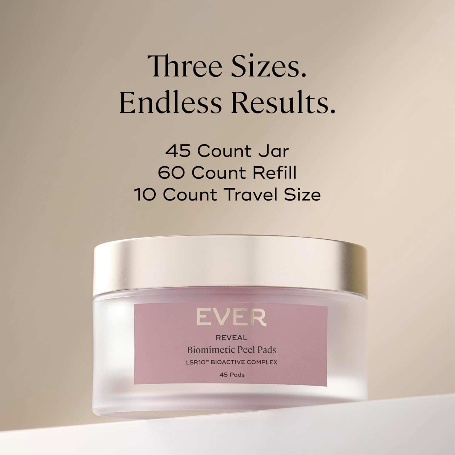 EVER Reveal Biomimetic Peel Pads - Exfoliating & Brightening Travel Pack, 10 Count – Azelaic Acid, Caviar Lime & LSR10 for Radiant, Smoother Skin - Image 7