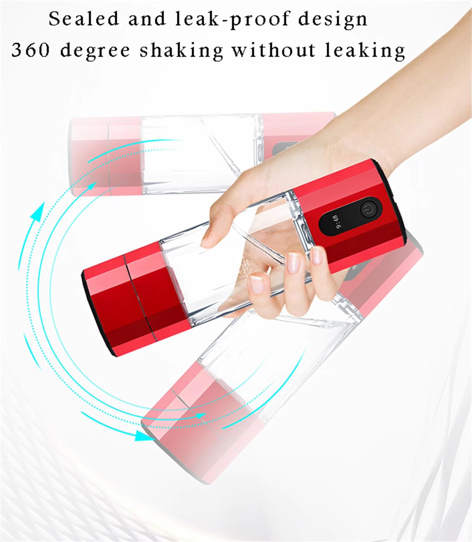 Generador de Agua de hidrógeno en Botella de 208 ml, máquina portátil de Agua de hidrógeno con ionizador de tecnología PEM, Alta concentración de 6000 a 8000 ppb