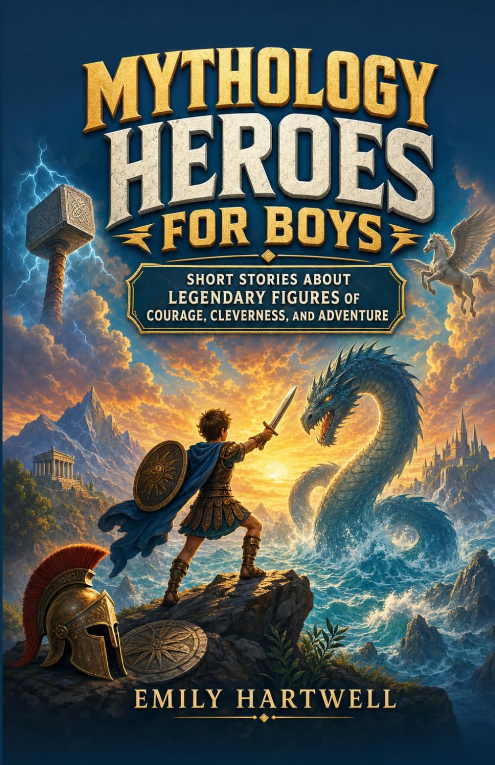 Mythology Heroes for Boys: Short Stories About Legendary Figures of Courage, Cleverness, and Adventure